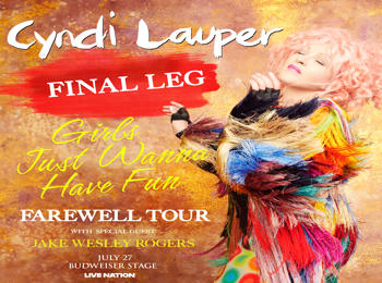 CYNDI LAUPER FINAL LEG OF GIRLS JUST WANNA HAVE FUN FAREWELL 
