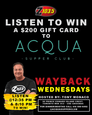 Win a $200 Acqua Supper Club voucher