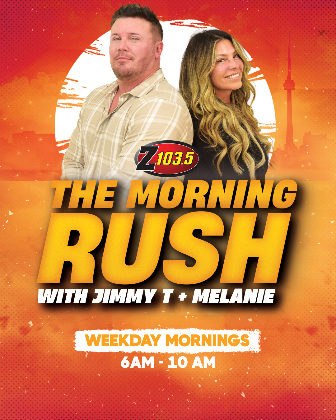 Morning Rush w/ Jimmy T + Melanie
